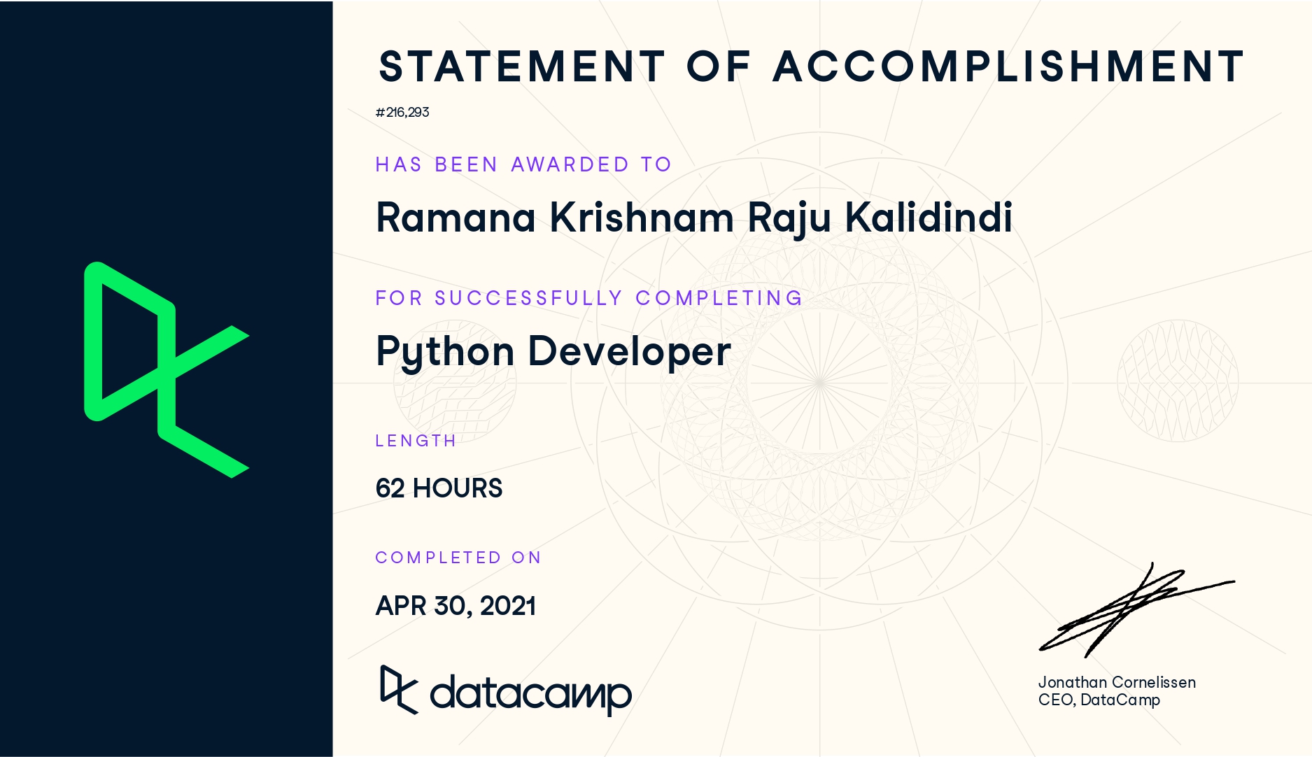 Certification 46